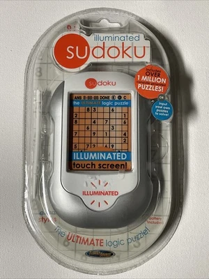 SEALED Sudoku Puzzle Hand Held Game Techno Source Illuminated Touch Screen T1 - Image 1 of 2