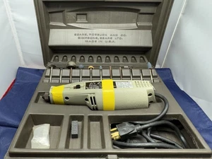 Vintage Sears Lil Crafty Rotary Tool With Case & Bits Parts Only As Is /Works - Picture 1 of 18