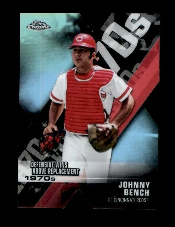  2020 Topps Chrome Decade of Dominance Die Cut #DOD6 Johnny Bench (ref 106463) - Image 1 of 1