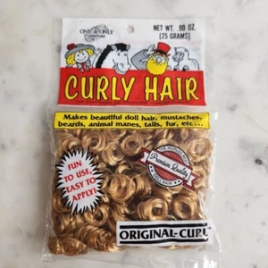 One & Only Creations lockiges Haar Erdbeerblond Puppenhaar Puppenherstellung NEU - Bild 1 von 2