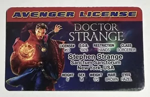 Doctor Strange - Patente Avenger - Patente di guida - Novità - Foto 1 di 2
