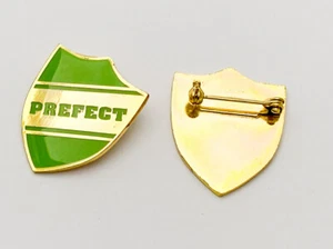 Prefect Shield enamel metal School Badge - 5 colours available - Picture 1 of 6