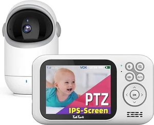 TakTark Baby Monitor with Camera, 3.2'' Wireless Video Baby Monitor with Camera - Picture 1 of 10