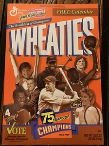 Wheaties 75 Years Of Champions 1999 Calendar - Picture 1 of 9