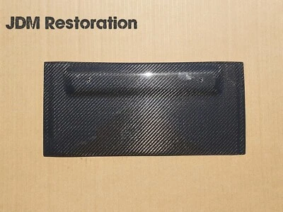 Carbon Number Plate Infill Panel For Toyota Supra Jza80 Brand New - Image 1 of 3