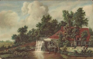 ART - Meindert Hobbema - Die Wassermühle - Mill, Waterwheel - Picture 1 of 2