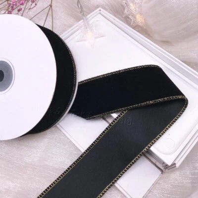10 Yards DIY Velour Ribbon Webbing Trim Soft Single-sided Strips Craft Sewing - Image 1 of 4