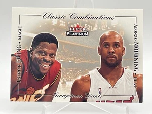 Patrick Ewing Alonzo Mourning 2001-02 Fleer Platinum Classic Combinations /2000 - Picture 1 of 2