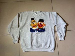 90s Sesame Street Bert and Ernie Crewneck - Picture 1 of 6