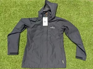 Kathmandu Andulo Rain Jacket Full Zip Womens Black NEW Size 6 BNWT Waterproof - Picture 1 of 4