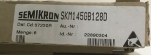 Semikron SKM145GB128D Semitrans IGBT Module 1.2KV, 190A - Picture 1 of 6