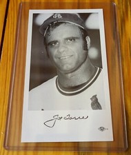 Vintage 1971 MLB Team Issue Photocard Joe Torre Rookie St. Louis Cardinals