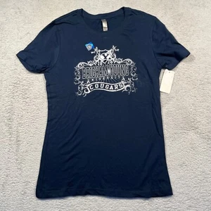 Next Level Apparel BYU Cougars T-Shirt College Graphic Tee Women's Cut L - Picture 1 of 5