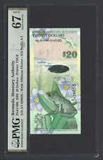 Bermuda 20 Dollars 2009 P60b Uncirculated Grade 67
