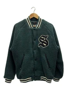 Schott fleece Jacket green M Used - Picture 1 of 9