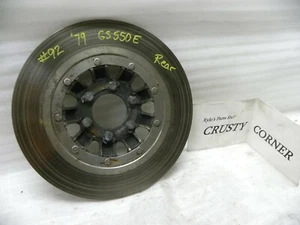 Suzuki GS550E GS550 GS 550 E Rear Wheel Disc Brake Rotor Bolts Locks #92 - Imagen 1 de 11