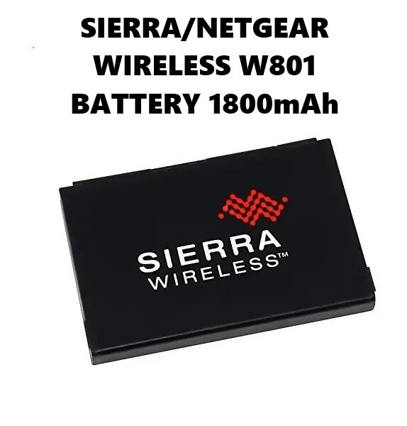 NUEVA Batería Genuina 1800mAh para NETGEAR W-1 / Sierra Wireless W801 Mobile Hotspo Foto 1 de 1