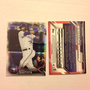 JOSE BAUTISTA BLUE JAYS #BNR-27 2016 Topps National Bowman Chrome Exclusive Foil - Picture 1 of 1