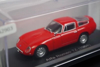 Alfa Romeo TZ 1964 Rojo Escala 1/43 Caja Mini Coche Exhibición Diecast 221 Foto 1 de 4