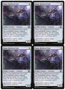 MTG Stone Retrieval Unit x4 The Brothers' War Common NM Playset - Picture 1 of 1