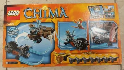 Lego 70220 Chima Strainor's Saber-Tooth Motorcycle New & Original Packaging - Image 1 of 2