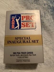 Vintage PGA Tour Pro Set Special Inaugural Set 100 Cards 1990 Limited Printing