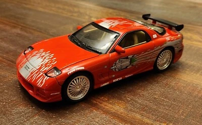 Vintage The Fast And The Furious Mazda RX-7 Racing Champions 1:24 Die Cast - Image 1 of 4