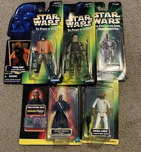 Lote de 5 Star Wars POTF Marco de Congelación, Flashback, Chip y Holo Lote B39 - Imagen 1 de 9