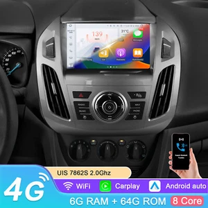 6+64G Android 13 Car Stereo GPS Nav DSP Radio For Ford Transit Connect 2014-2018 - Picture 1 of 24