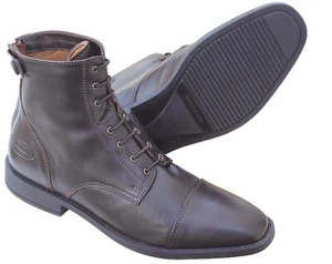 Euroriding Davos Jodhpur Stiefeletten dunkel braun mit Reißverschluss hinten - Bild 1 von 6