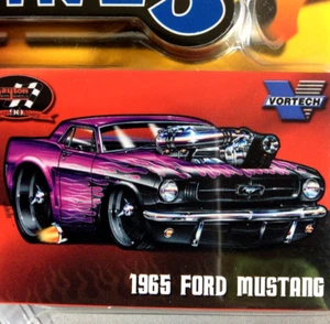 THE ORIGINAL MUSCLE MACHINES 1965 FORD MUSTANG 1/64 - 65 MUSTANG RUBBER TIRES - Picture 1 of 3