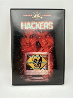Hackers (DVD 1995) w/ Insert, Angelina Jolie, Jonny Lee Miller OOP Rare Cult FS - Image 1 of 4