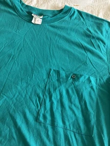 Vintage Alexander Martin Single Stitch Pocket Tee 6x 80’s 90’s T-Shirt USA Made Neu - Bild 1 von 6