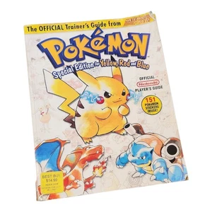 Pokemon Special Edition Yellow Red Blue Nintendo Power Magazine Full Stickers - Picture 1 of 3