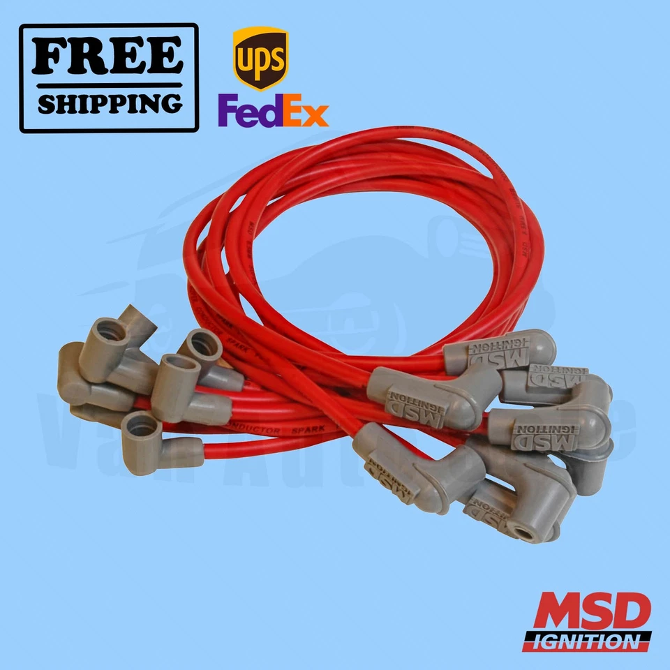 Juego de cables de bujías MSD para furgoneta GMC G15/G1500 1968-1974 Foto 1 de 2