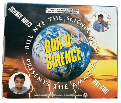 Bill Nye The Science Guy 盒子 0' 科学套件 - 3 个实验 — 第 1/4 张图片