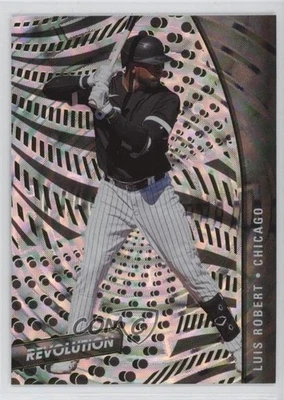 2021 Panini Chronicles Revolution Fractal Luis Robert #38 - Image 1 of 2