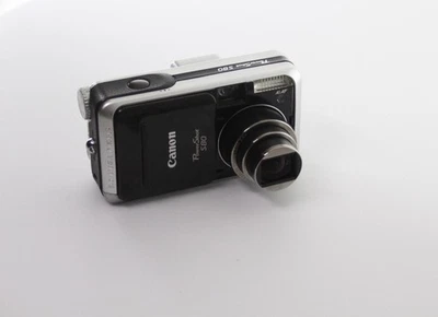 Canon Powershot S80 8MP Digital Camera 3.6x Wide Angle Zoom (0314B001) - Image 1 of 4