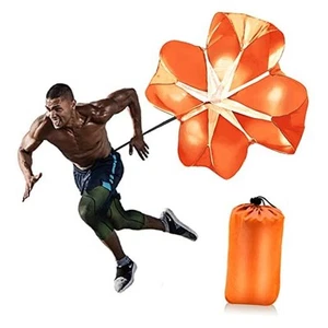 Running Speed Training, 56 inch Speed Drills Resistance Parachute Orange - Picture 1 of 8