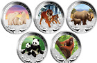 2011 2012 Wildlife in Need Complete Set  -  5 x 1oz Silver Proof Coins