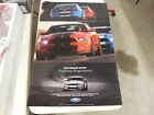 NOS 2013 & 2014 Ford Mustang Shelby GT 500 Dealer Poster-2 Sides