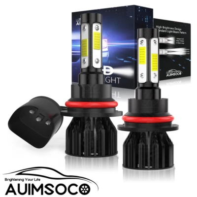 For Ford E-150 Econoline 1992-2007 LED Headlight 10000K High Low Beam Bulbs KIT - Image 1 of 4