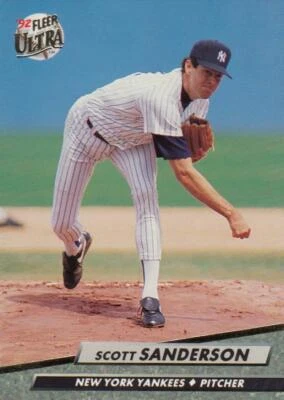 1992 Ultra #414 Scott Sanderson NM Near Mint Yankees - Image 1 of 2