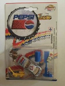 Pepsi Team Golden Wheel Die Cast Pit Crew Never Opened On Card Rare Pepsi Cola - Picture 1 of 3