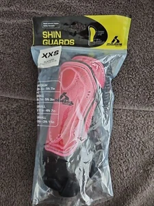 Soccer SHIN GUARDS Safety Protective Pink Size XXS Brand New Sealed - Picture 1 of 2