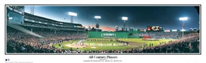 Póster panorámico Fenway Park 1999 All Star Game All Century Players #2012 - Imagen 1 de 5