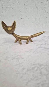 Walter Bosse (?) Bronzefigur hell laufender Fuchs 50s - Bild 1 von 10
