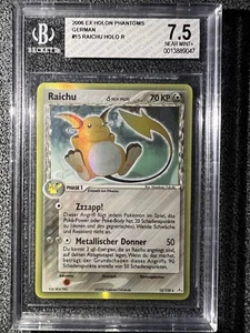 Pokemon Karte Raichu Ex Holon Phantoms Delta Species Holo PSA BGS 7,5 Near Mint - Bild 1 von 2