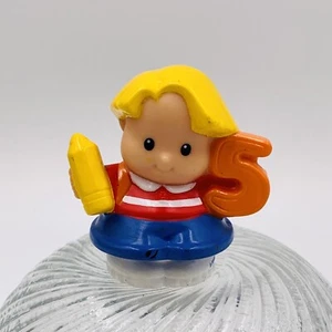 Fisher Price Little People Eddie Number 5 Time to Learn Preschool Figure 2005 - Picture 1 of 5