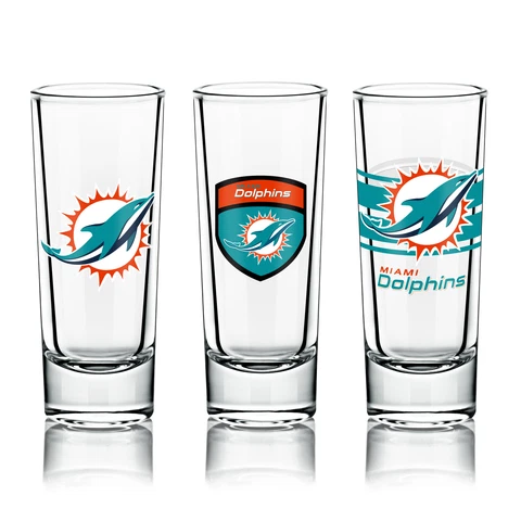 NFL Shot Glasses 6 Pack Set - Miami Dolphins Cover